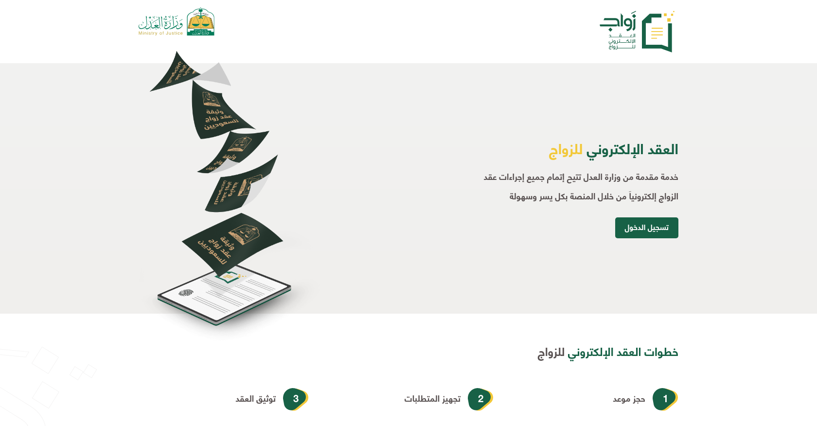 نظام الزواج الإلكتروني